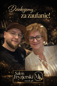 Dziękujemy za zaufanie klientom – koloryzacja włosów Czerwionka-Leszczyny, salon fryzjerski Szyk Marcin Kubik